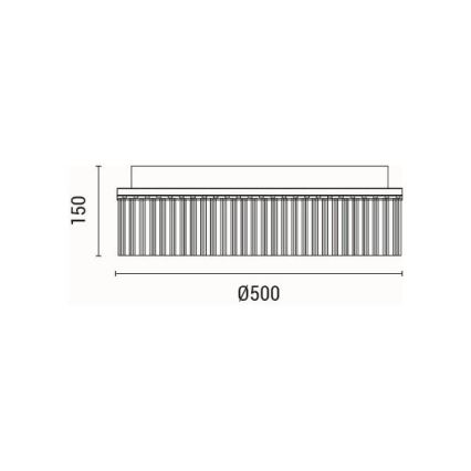 LED Griestu lampa LED/18W/230V 3000K