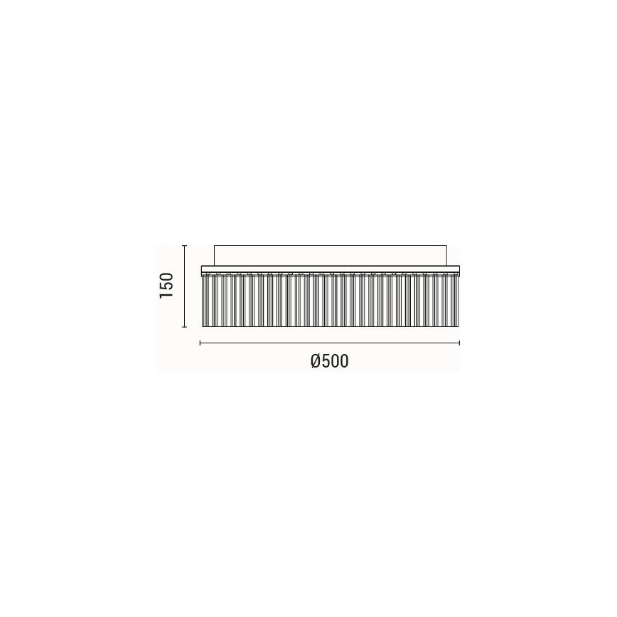 LED Griestu lampa LED/18W/230V 3000K