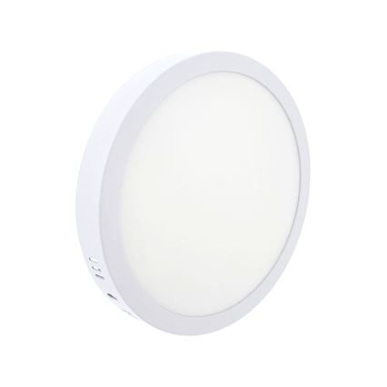 LED Griestu lampa LED/18W/230V 4200K d. 21 cm balta