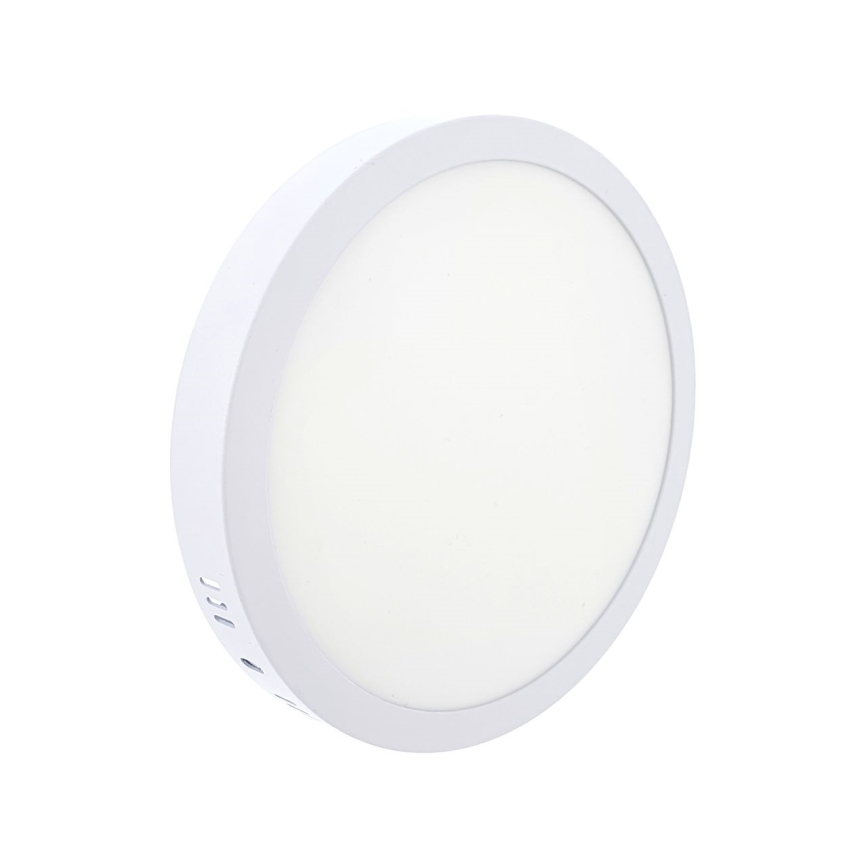 LED Griestu lampa LED/18W/230V 4200K d. 21 cm balta