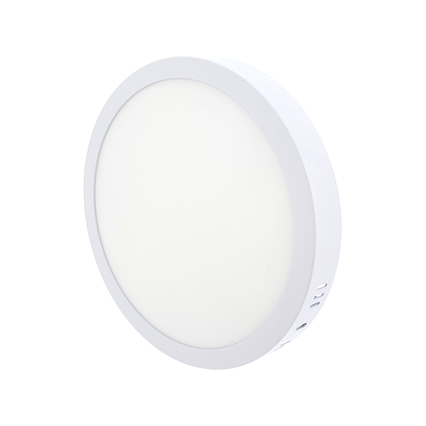 LED Griestu lampa LED/18W/230V 4200K d. 21 cm balta