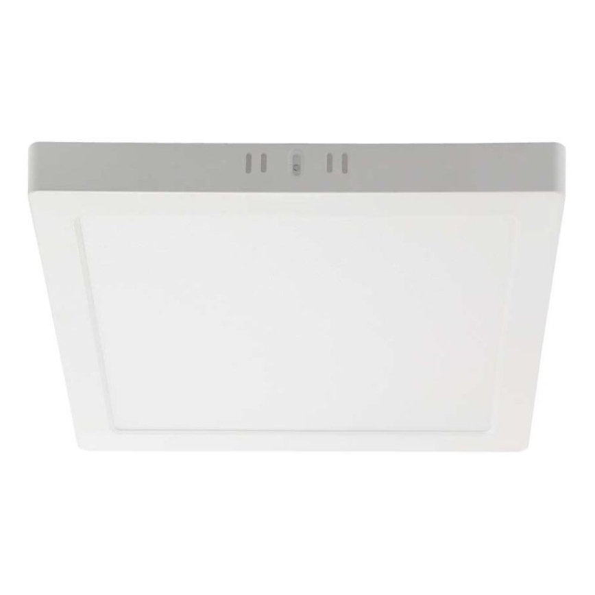 LED Griestu lampa LED/18W/230V 6500K 21,4x21,4 cm balta