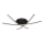 LED Griestu lampa LED/20W/230V 3000K melna