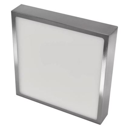 LED Griestu lampa NEXXO LED/21W/230 3000/3500/4000K 22,5x22,5 cm matēts hroms