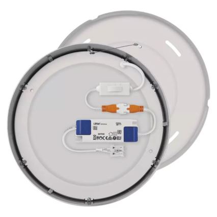 LED Griestu lampa NEXXO LED/21W/230V 3000/3500/4000K d. 22,5 cm spīdīgi hromēts