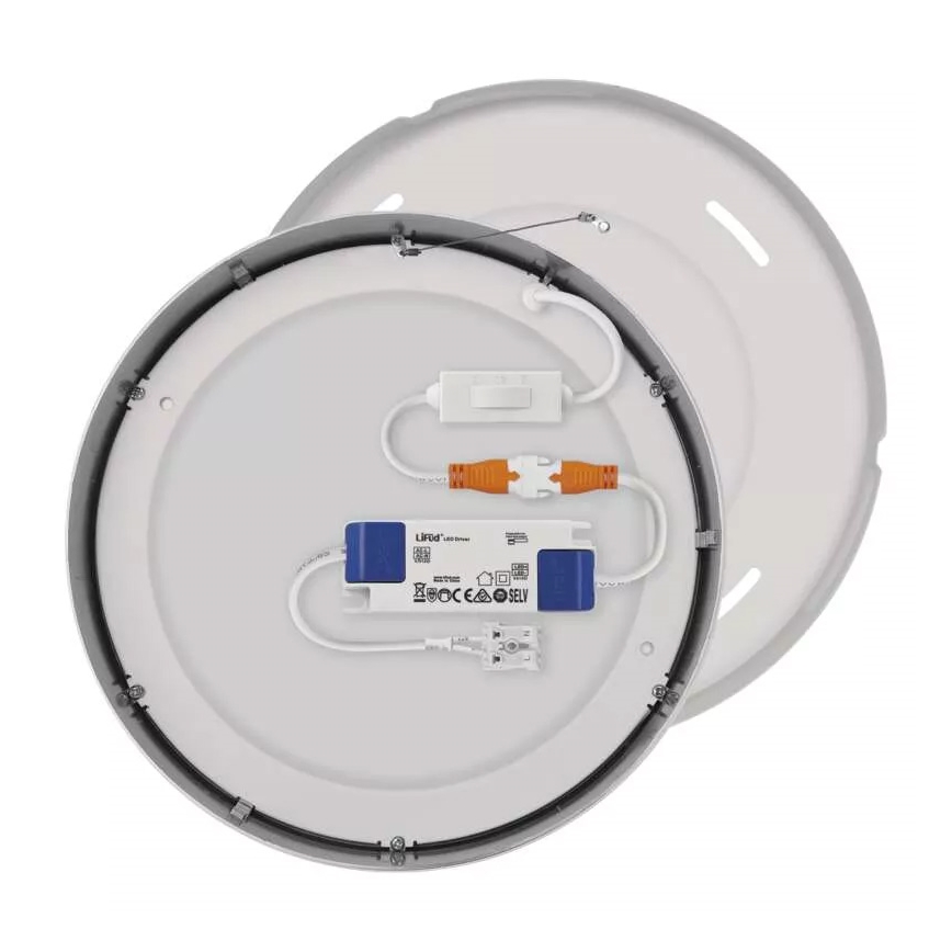 LED Griestu lampa NEXXO LED/21W/230V 3000/3500/4000K d. 22,5 cm spīdīgi hromēts
