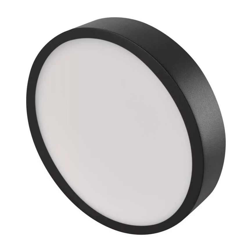 LED Griestu lampa NEXXO LED/21W/230V 3000/3500/4000K d. 22,5 cm melna