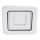LED Griestu lampa LED/24W/230V 3000-6000K 20x20 cm balta