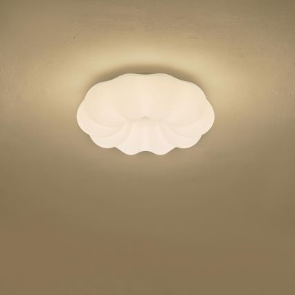 LED Griestu lampa LED/24W/230V 3000K melna d. 43 cm