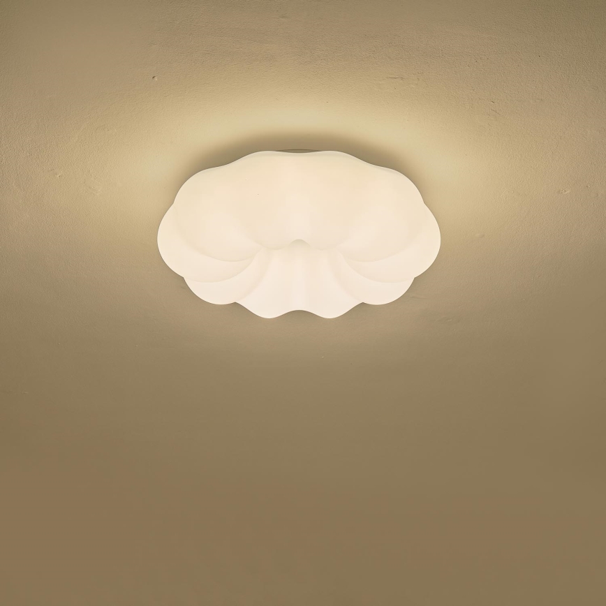 LED Griestu lampa LED/24W/230V 3000K melna d. 43 cm