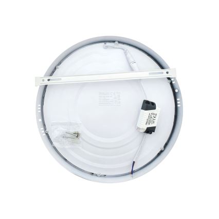 LED Griestu lampa LED/24W/230V 4200K d. 28,5 cm balta