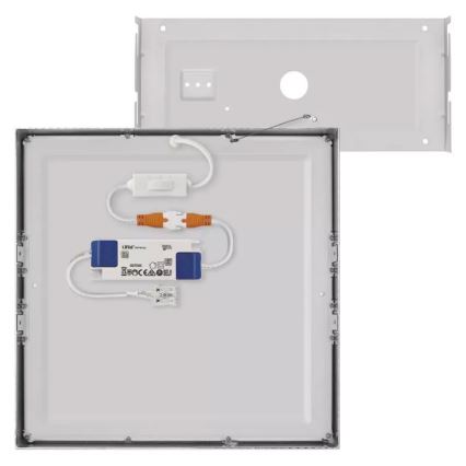LED Griestu lampa NEXXO LED/28,5W/230V 3000/3500/4000K 30x30 cm matēts hroms
