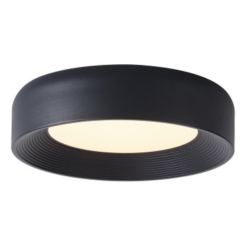 LED Griestu lampa LED/30W/230V 3000K melna d. 40 cm