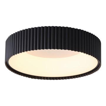 LED Griestu lampa LED/30W/230V 3000K melna d. 46 cm
