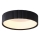 LED Griestu lampa LED/30W/230V 3000K melna d. 46 cm
