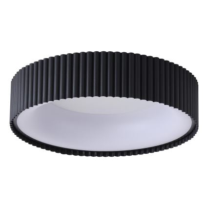 LED Griestu lampa LED/30W/230V 3000K melna d. 46 cm