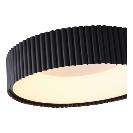 LED Griestu lampa LED/30W/230V 3000K melna d. 46 cm