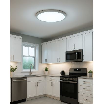 LED griestu lampa LED/32W/230V 3000/4000/6500K Ø 40 cm balta