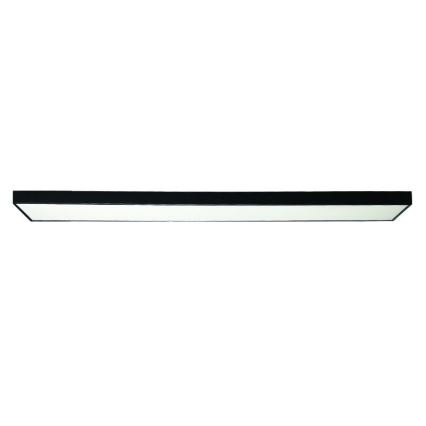 LED Griestu lampa LED/32W/230V 4000K 120x13 cm melna