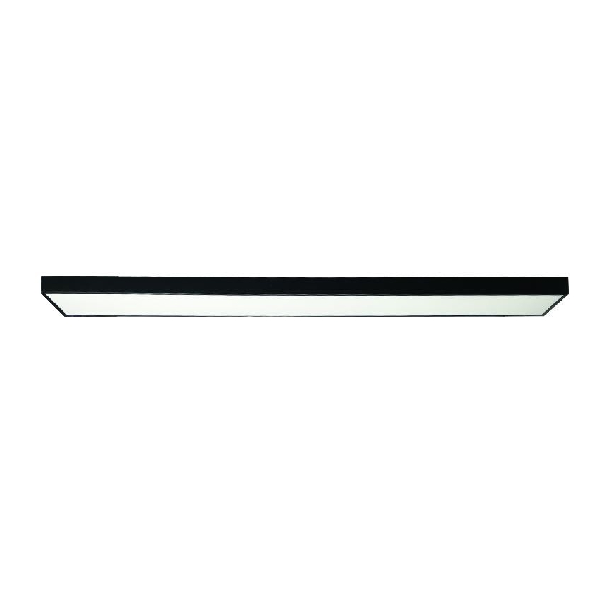 LED Griestu lampa LED/32W/230V 4000K 120x13 cm melna