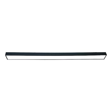 LED Griestu lampa LED/32W/230V 4000K 120x7 cm melna
