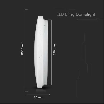 LED Griestu lampa LED/36W/230V d. 50 cm 3000/4000/6400K