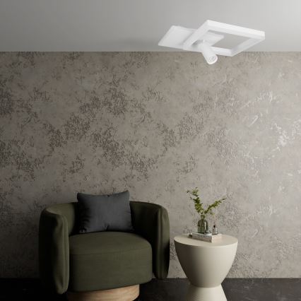 LED griestu lampa LED/38W/230V + 1xGU10/30W balta