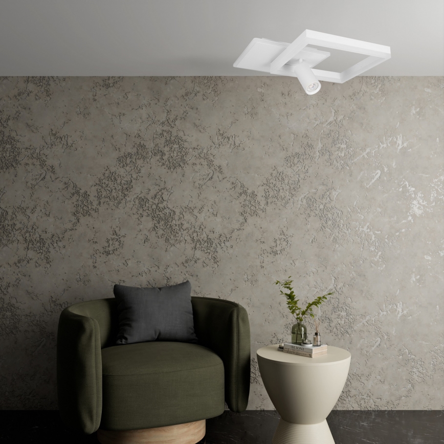 LED griestu lampa LED/38W/230V + 1xGU10/30W balta