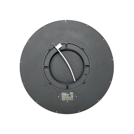 LED griestu lampa LED/40W/230V 3000/4000/6500K Ø 50 cm melna