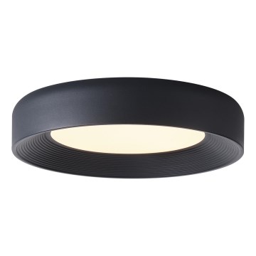 LED Griestu lampa LED/40W/230V 3000K melna d. 50 cm
