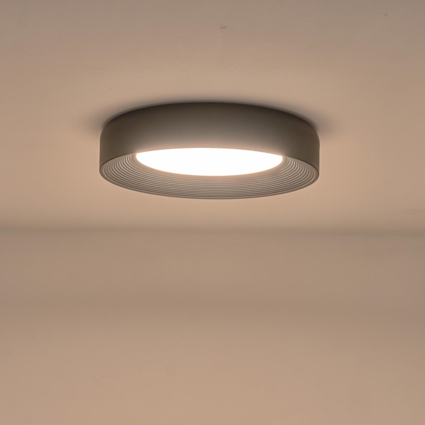 LED Griestu lampa LED/40W/230V 3000K melna d. 50 cm