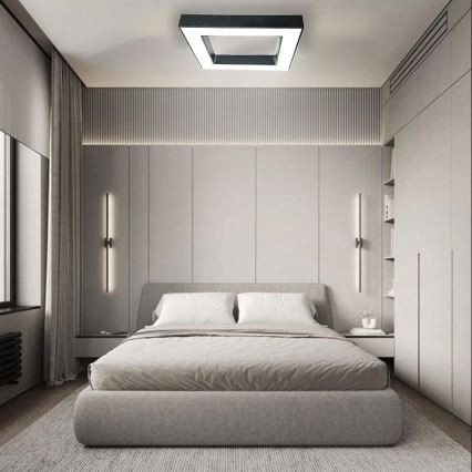LED Griestu lampa LED/55W/230V 4000K 80x80 cm