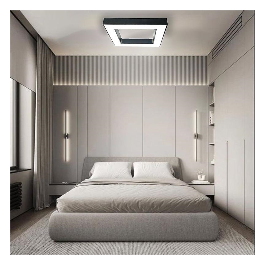 LED Griestu lampa LED/55W/230V 4000K 80x80 cm