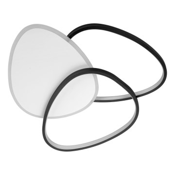 LED Griestu lampa LED/82W/230V 3000-5000K melna/pelēka