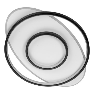 LED Griestu lampa LED/96W/230V 3000-5000K melna/pelēka