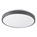 LED griestu lampa LIBRA LED/15W/230V 4000K Ø 29 cm melna