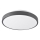 LED griestu lampa LIBRA LED/15W/230V 4000K Ø 29 cm melna