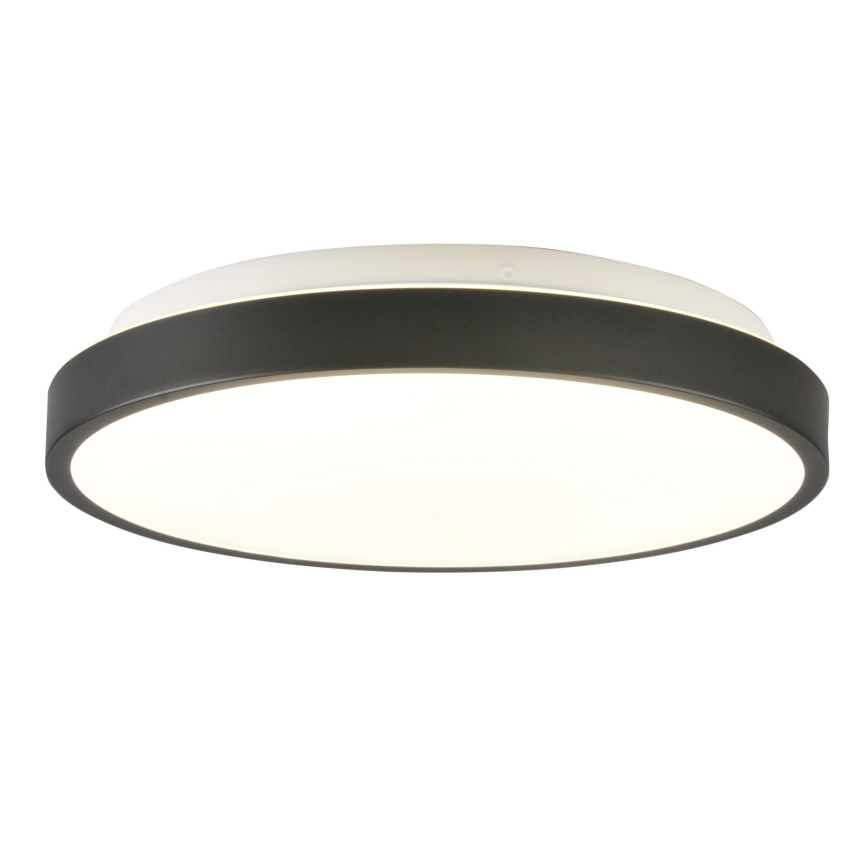 LED griestu lampa LIBRA LED/15W/230V 4000K Ø 29 cm melna