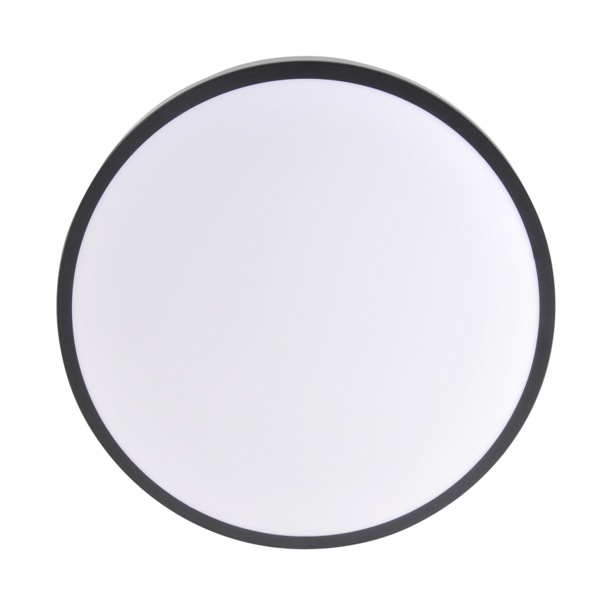 LED griestu lampa LIBRA LED/15W/230V 4000K Ø 29 cm melna
