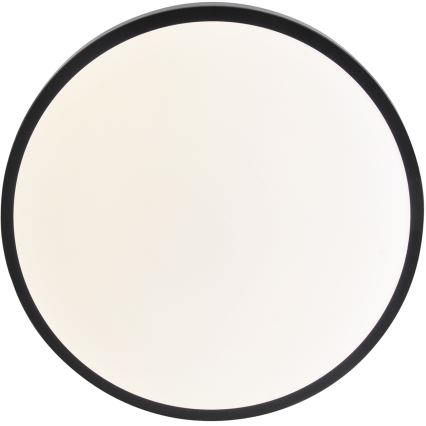 LED griestu lampa LIBRA LED/15W/230V 4000K Ø 29 cm melna