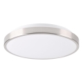 LED griestu lampa LIBRA LED/15W/230V Ø 29 cm glancēts hroms