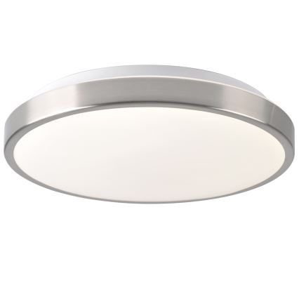 LED griestu lampa LIBRA LED/15W/230V Ø 29 cm glancēts hroms
