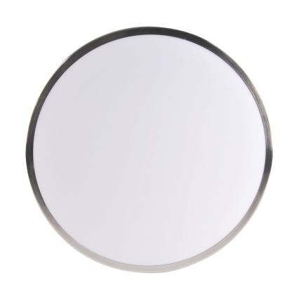 LED griestu lampa LIBRA LED/15W/230V Ø 29 cm glancēts hroms