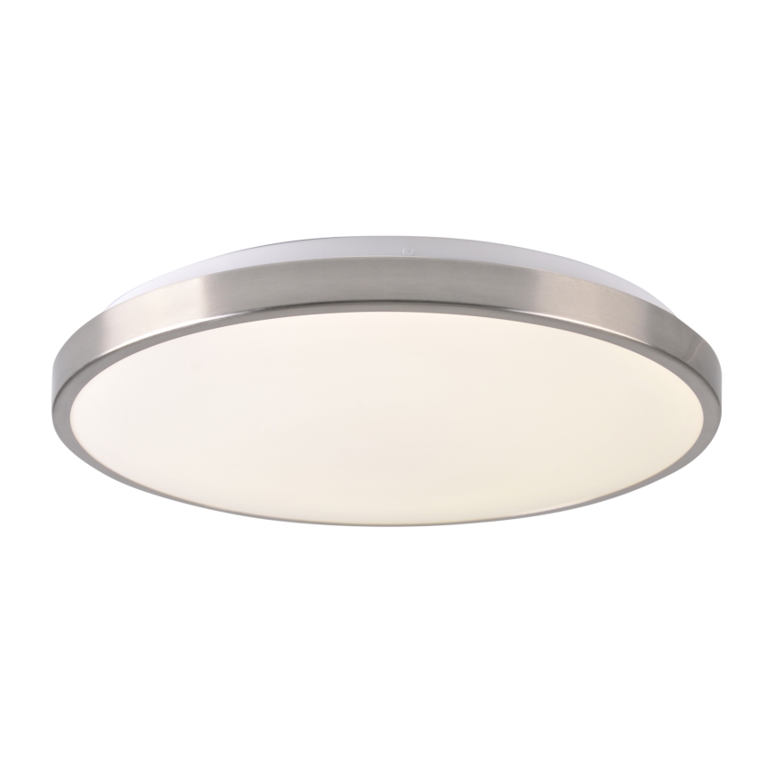 LED griestu lampa LIBRA LED/24W/230V Ø 39 cm spīdīgs hroms
