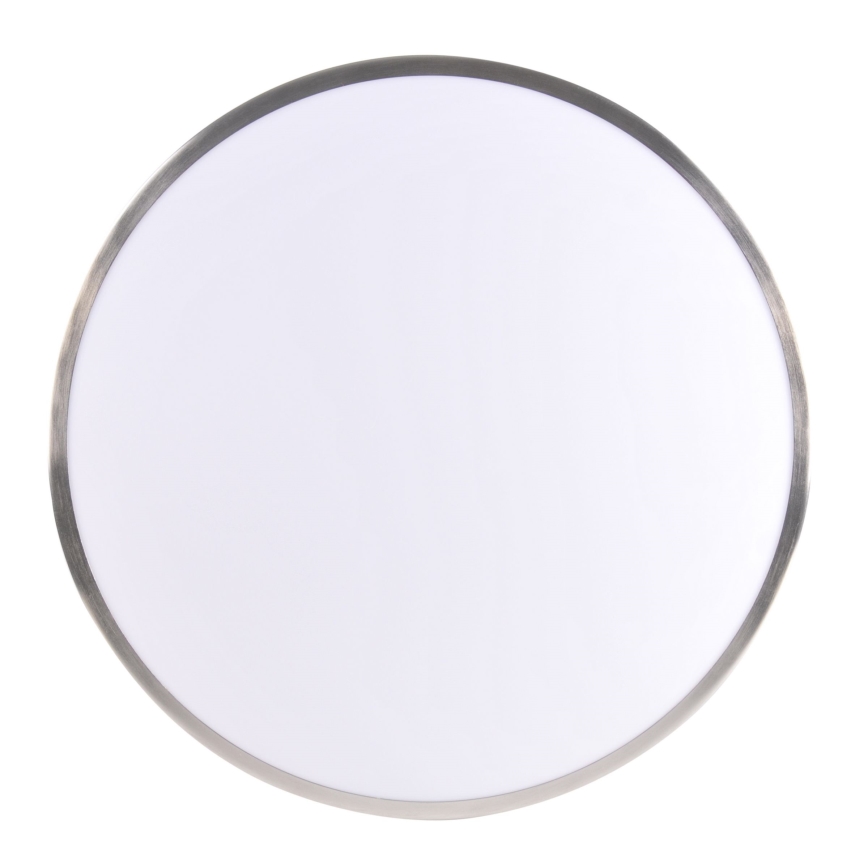 LED griestu lampa LIBRA LED/24W/230V Ø 39 cm spīdīgs hroms