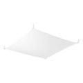 LED griestu lampa LUNA 4xG13/8,5W/230V 105x105 cm balta