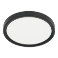 LED Griestu lampa MAQ LED/18W/230V 3000/4000/6500K IP40 melna