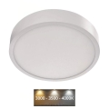 LED Griestu lampa NEXXO LED/21W/230V 3000/3500/4000K d. 22,5 cm balta