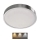 LED Griestu lampa NEXXO LED/28,5W/230V 3000/3500/4000K d. 30 cm spīdīgi hromēts