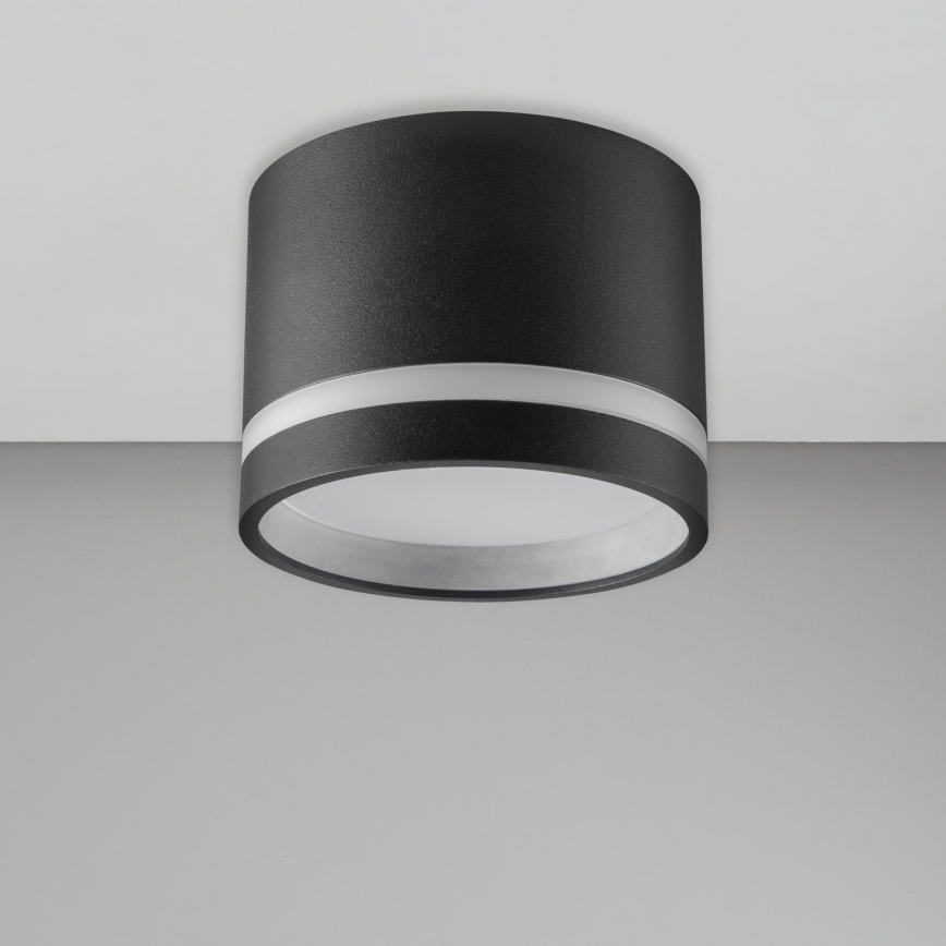 LED Griestu lampa PARĪZE 1xGX53/6W/230V melna